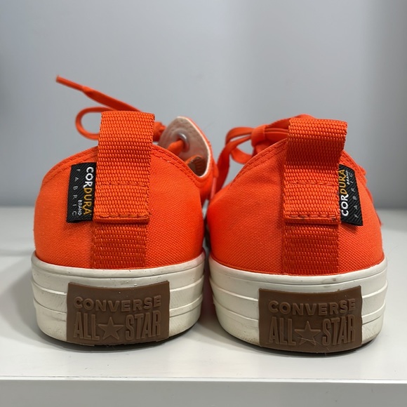 EUC Converse CTAS Sneakers in Ox Bold Mandarin Cordura Nylon Size 9.5 USW - Picture 5 of 14